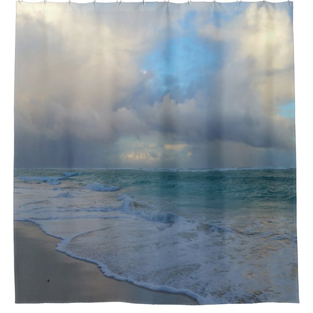 Cortina Para Chuveiro Foto 21 Ocean Beach (Frente)