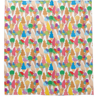 Cortina Para Chuveiro Ice creams