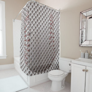 Cortina Para Chuveiro Ilusão do basebol