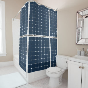 Cortina Para Chuveiro Imagem engraçada de um painel de energia solar