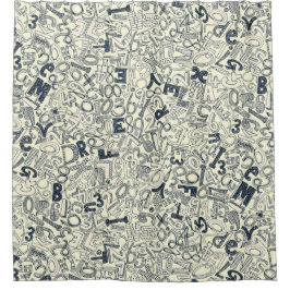 Cortina Para Chuveiro Indígena A1B2C3