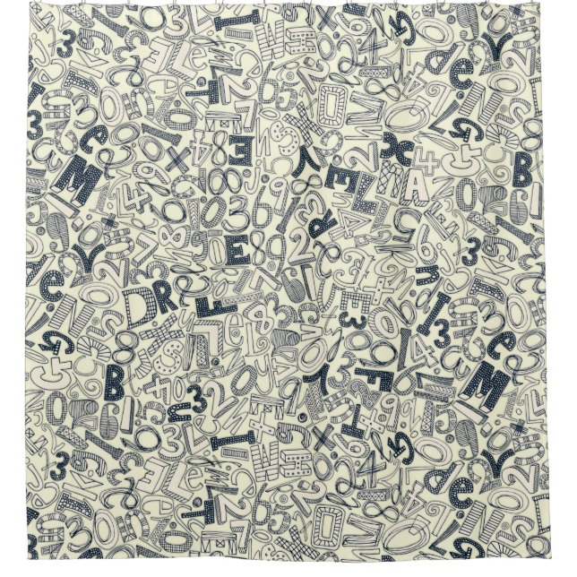 Cortina Para Chuveiro Indígena A1B2C3 (Frente)