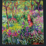 Cortina Para Chuveiro Jardim Íris em Giverny por Claude Monet<br><div class="desc">O Jardim Íris de Giverny de Claude Monet.
Por favor,  visite minha loja para obter design mais interessante e mais opções de cores.
=> zazzle.com/iwheels*</div>