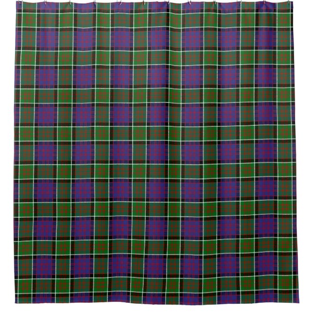 Cortina Para Chuveiro MacDonald Da Cortina De Chá Ranald Tartan (Frente)
