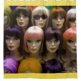 Cortina Para Chuveiro Manequins