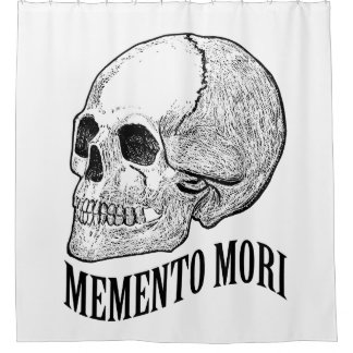 Cortina Para Chuveiro Memento mori