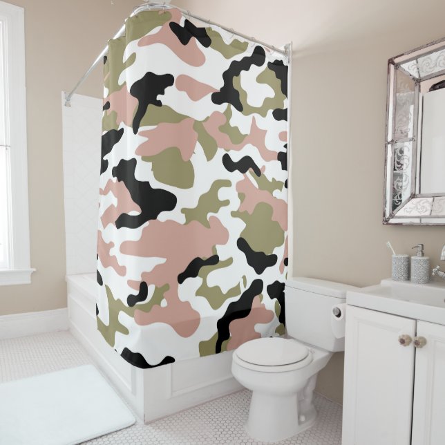 Cortina Para Chuveiro Nova Camuflagem (In Situ)
