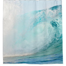 Onda do azul de Oceano Pacífico que quebra a