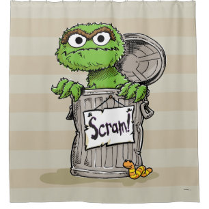 Cortina Para Chuveiro Oscar, o Grouch Scram