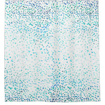 Padrão aqua azul-aquarela ombre pontos