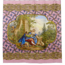 Padrão Francês Secreto Romance Barroco Girly