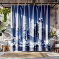 Panorâmica Night Skyline Manhattan New York