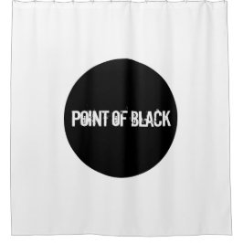 Cortina Para Chuveiro "Ponto de preto"