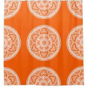 Cortina Para Chuveiro Poppy Mandala