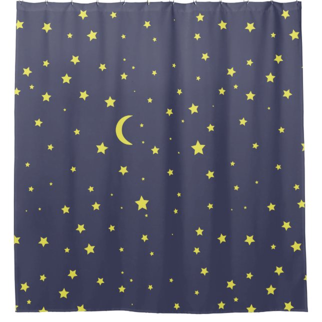 Cortina Para Chuveiro Starry Night (Frente)