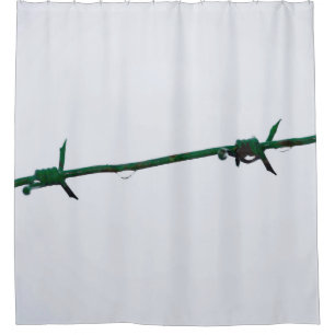 Cortina Para Chuveiro Wet Barbed Wire