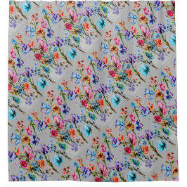 Cortina Para Chuveiro Whimsical e Colorido