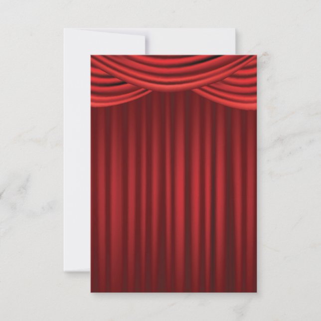Cortinas de Palco Vermelho (Frente)