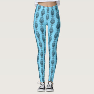 Coruja (azul) - Leggings