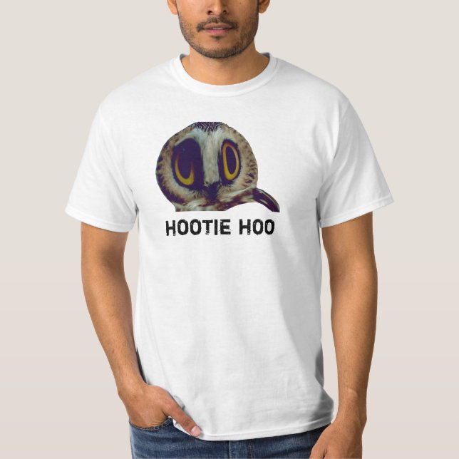 Coruja - camisa de Hootie Hoo (Frente)
