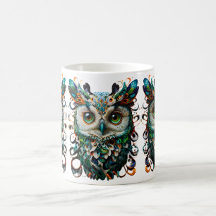 Coruja de canecas de café Inspiracionais Sabedoras