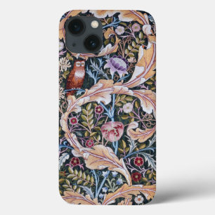 Coruja e Flores, William Morris