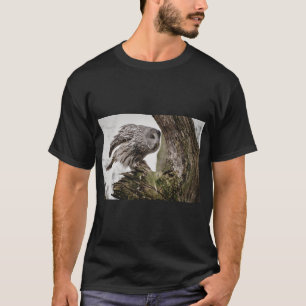 Coruja Sábia – Camiseta Beleza Noturna