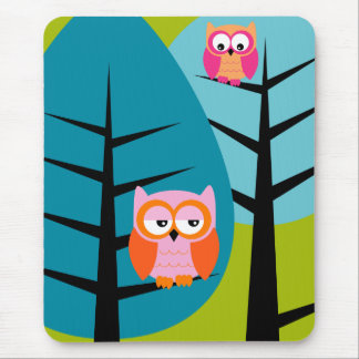 corujas 4 Mousepad