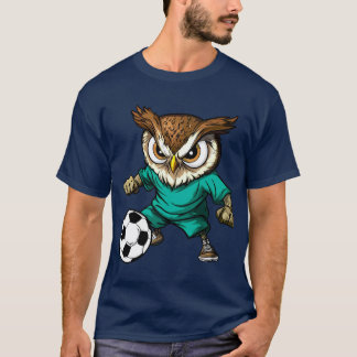 Corujas De Futebol - Camisa De Pássaro