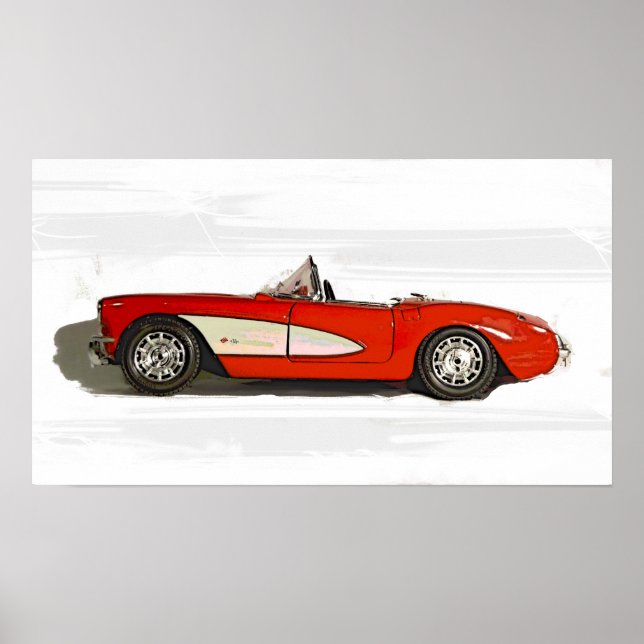 Corvette Poster (Frente)