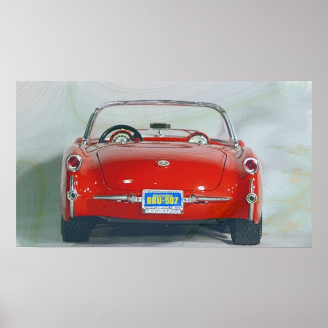 Corvette Poster (Frente)