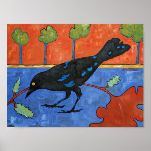 Corvo da queda do poster