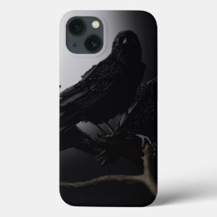 Corvo em uma árvore Iphone 7/8 de caso resistente