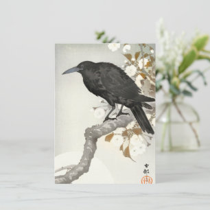 Corvo Koson Japonês Pássaro Corvo