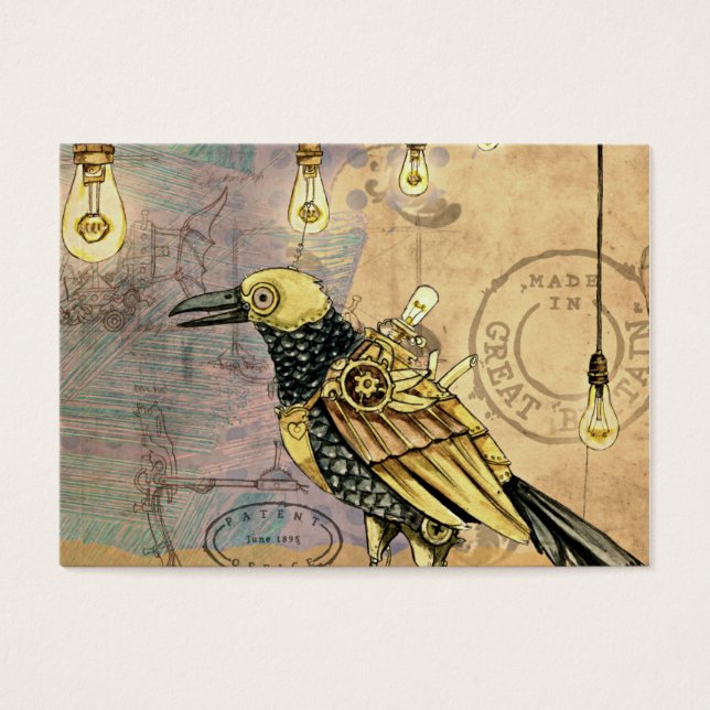 Corvo Steampunk (Frente)