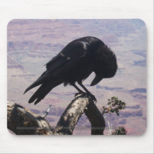 Corvo triste Mousepad