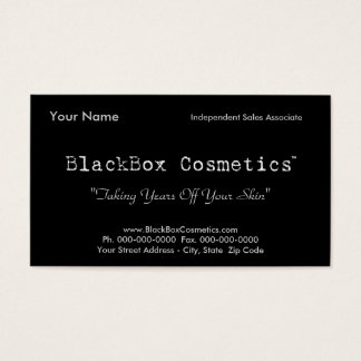 Cosméticos BlackBox, Associ de vendas independente