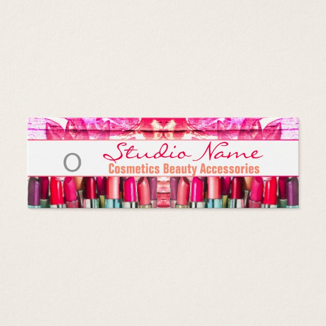 Cosméticos - Etiqueta de preço do produto (Frente)