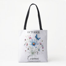 Cosmic Carry • Sacola Tote da Flor de Nascimento d