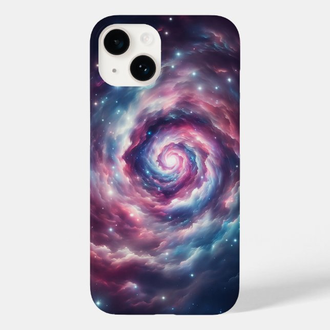 Cosmic Dream Galaxy Nebula Pink and Purple Starry  (Verso)