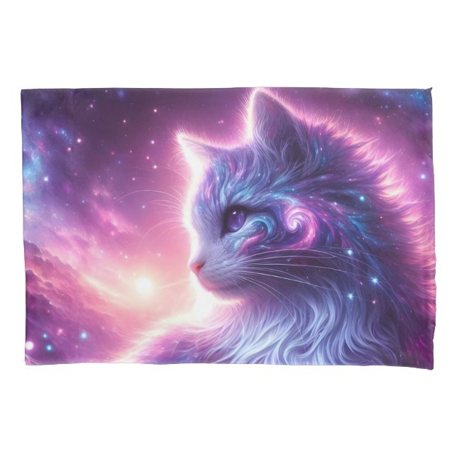 Cosmic Galaxy Mystical Feline Celestial (Frente)