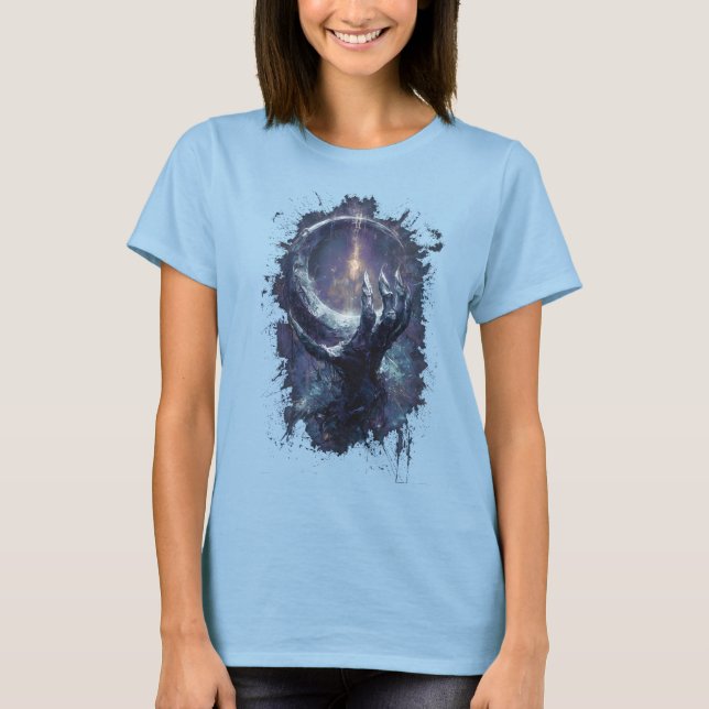 Cosmic Hand Dark Fantasy Women's T-Shirt (Frente)