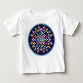 Cósmico Mandala Baby T-Shirt