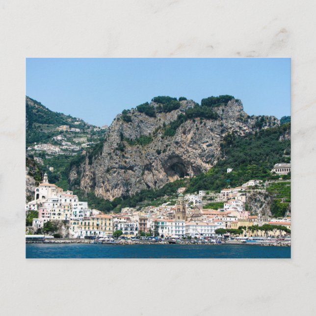 Costa Amalfi, Itália - Cartão postal (Frente)