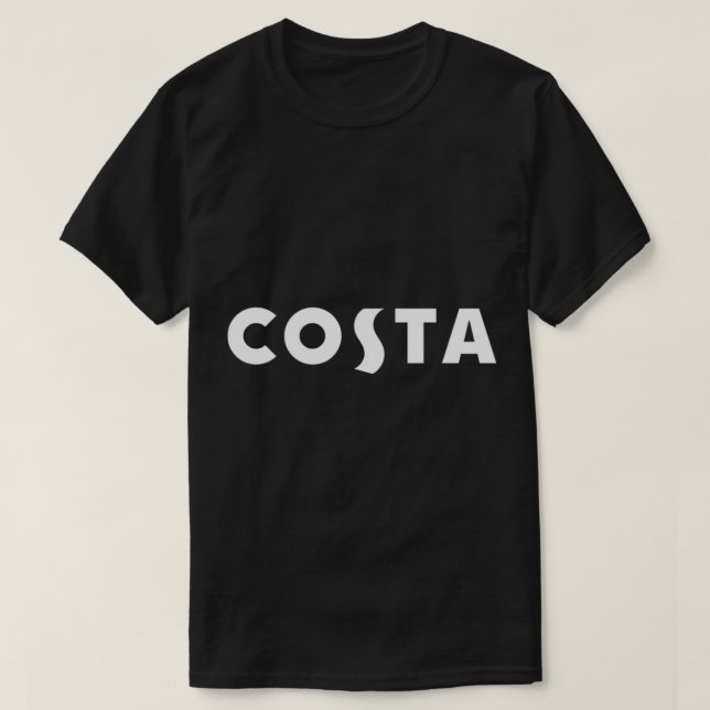 Costa Coffee Chain Logo design  Classic T-Shirt (Frente do Design)