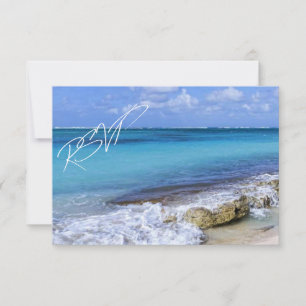 COSTA da PRAIA de BAHAMAS que Wedding RSVP