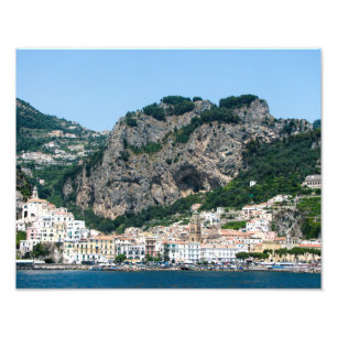 Costa de Amalfi, Italia - impressão da foto