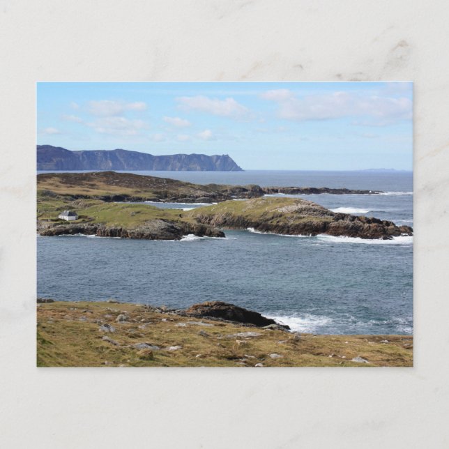 Costa Donegal Rugged, cartões postais da Irlanda (Frente)