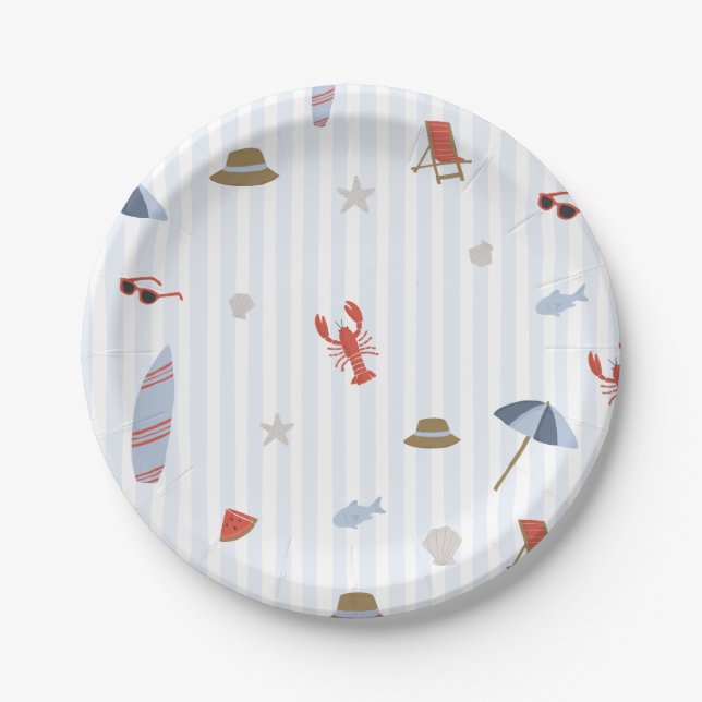 Costa Nova Inglaterra Cabo Cod Costa Leste Pratos (Frente)