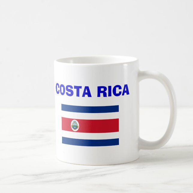 Costa Rica * caneca corajosa do CR (Direita)